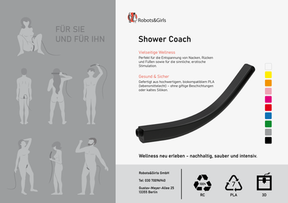 Shower Coach Blau